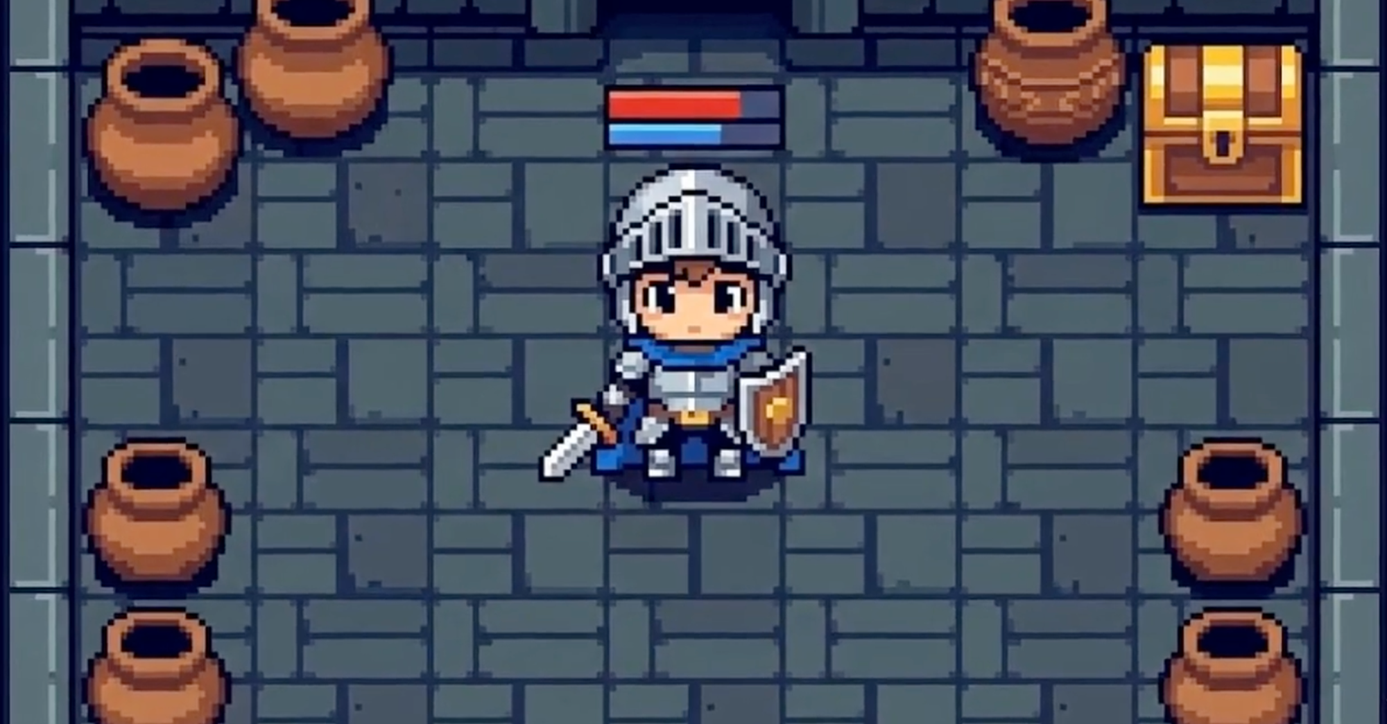 Gemini(Nano Banana Pro)로 픽셀아트 RPG 캐릭터 만들기 — Stable Diffusion 일관성 문제 해결 (AI RPG 2편)