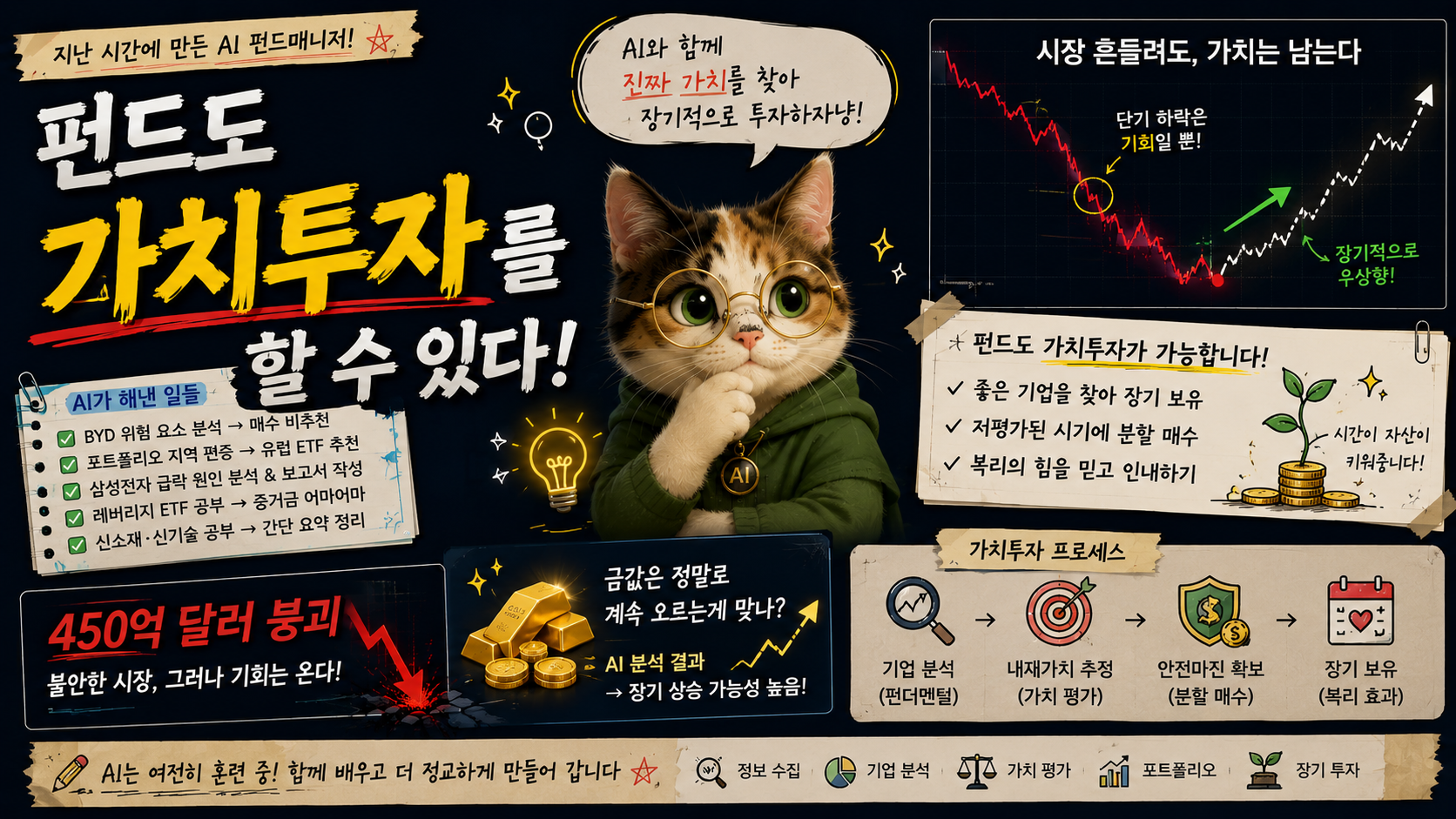 펀드도 PEG로 값을 매길 수 있습니다 — 나스닥100 vs S&P500 동일가중, 그리고 리튬 자기반성 (AI 펀드매니저 3편)